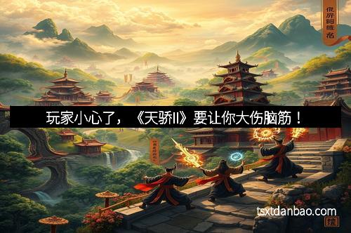 玩家小心了，《天骄II》要让你大伤脑筋！